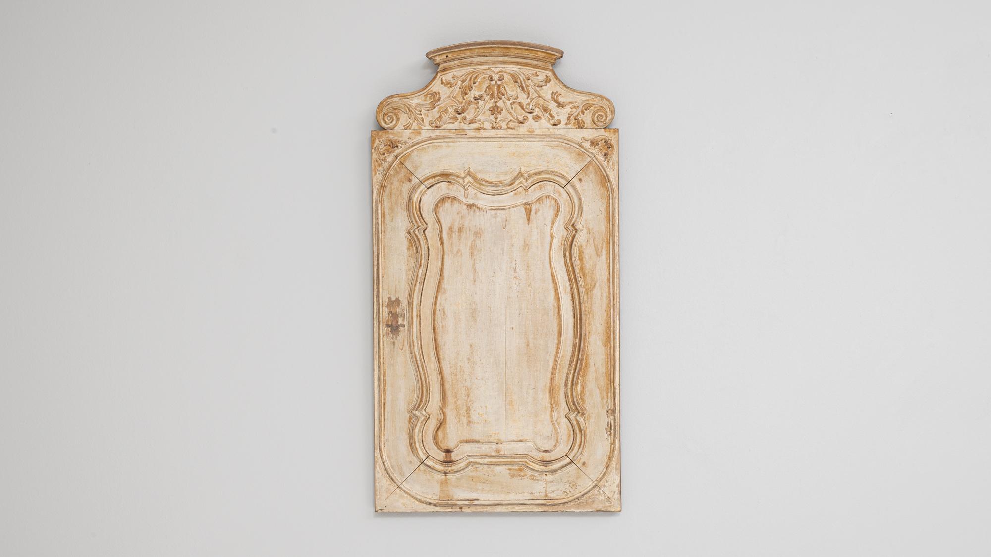 1820er Jahre Französisch hölzerne Wanddekoration im Angebot 2