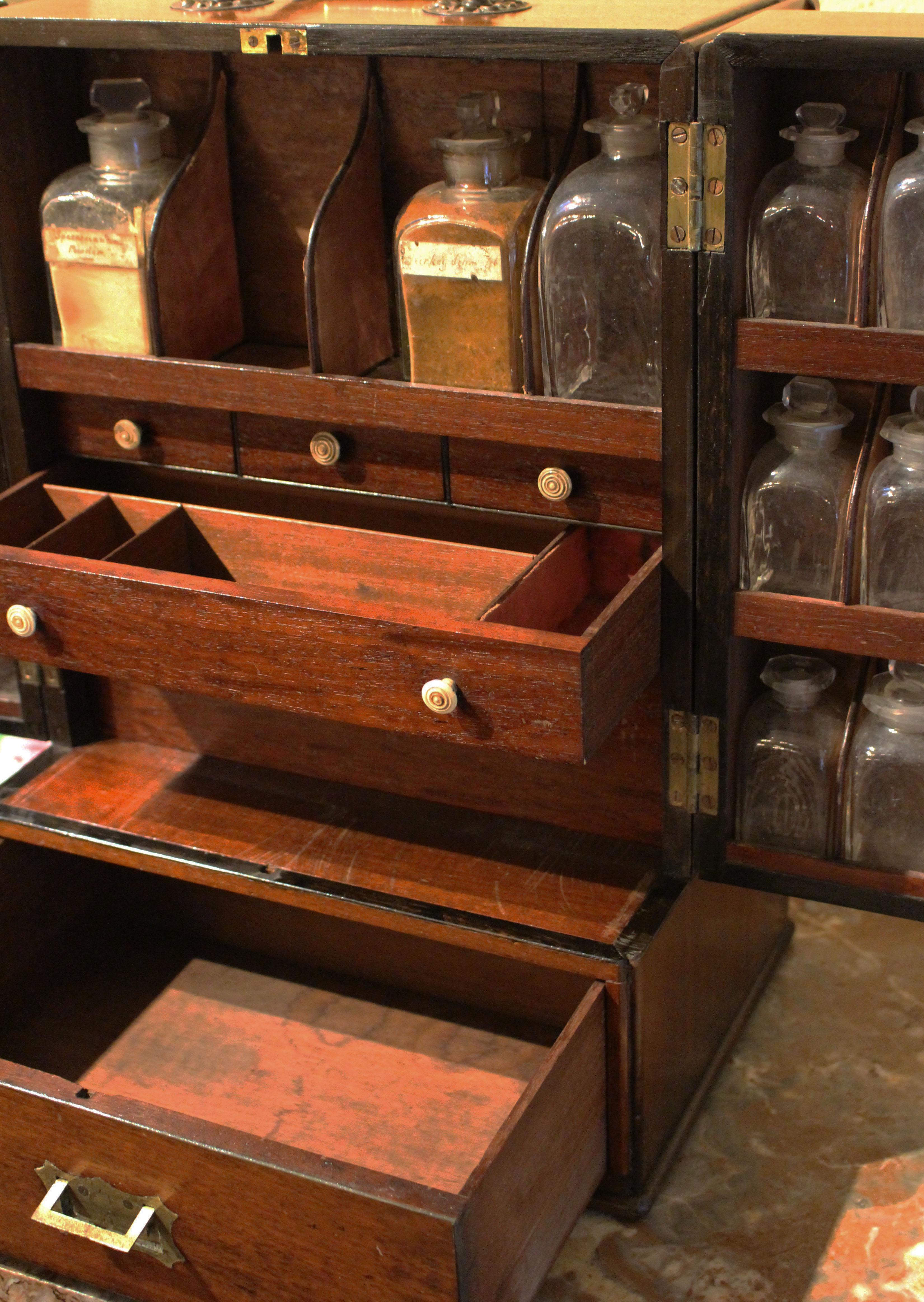 1820s George III Apothecary Chest 3