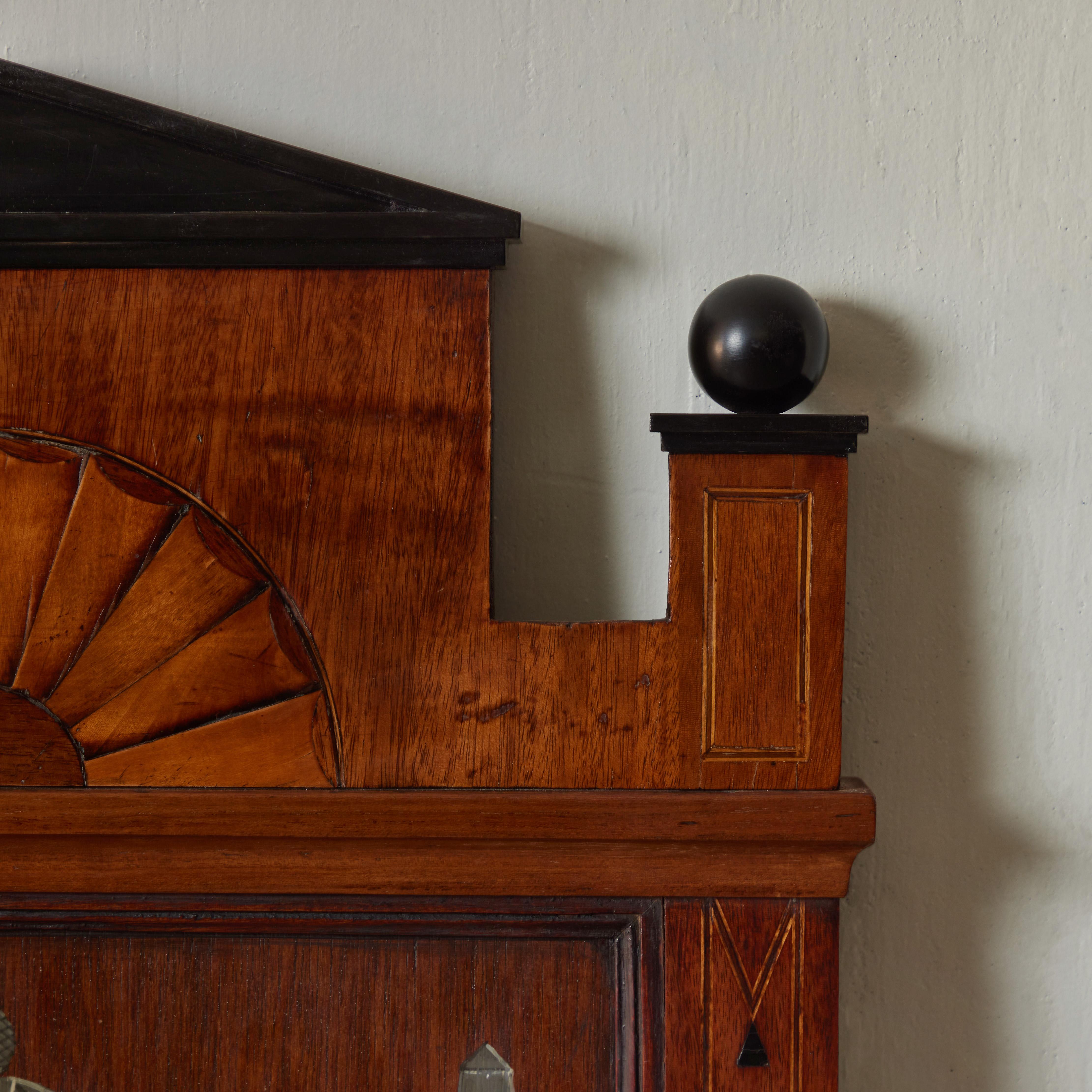 1820s Italian Inlaid Accent Mirror For Sale 1