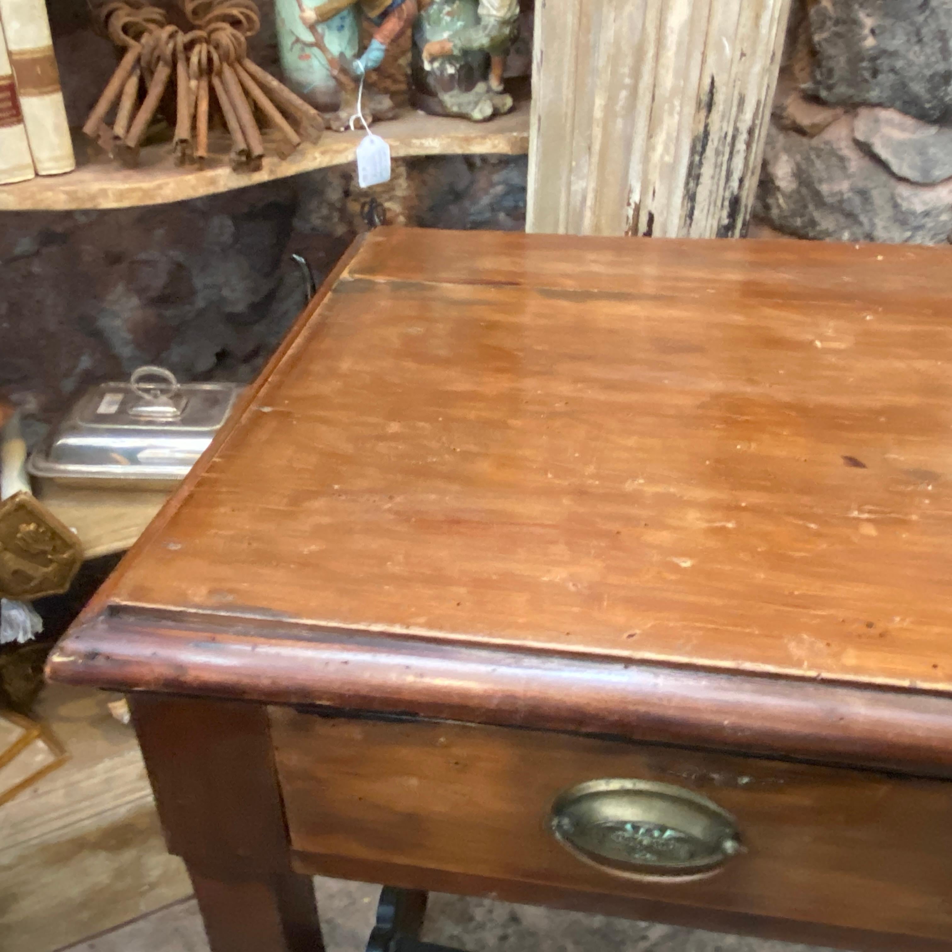 1820s Rare and Elegant Empire Walnut Sicilian Console For Sale 3