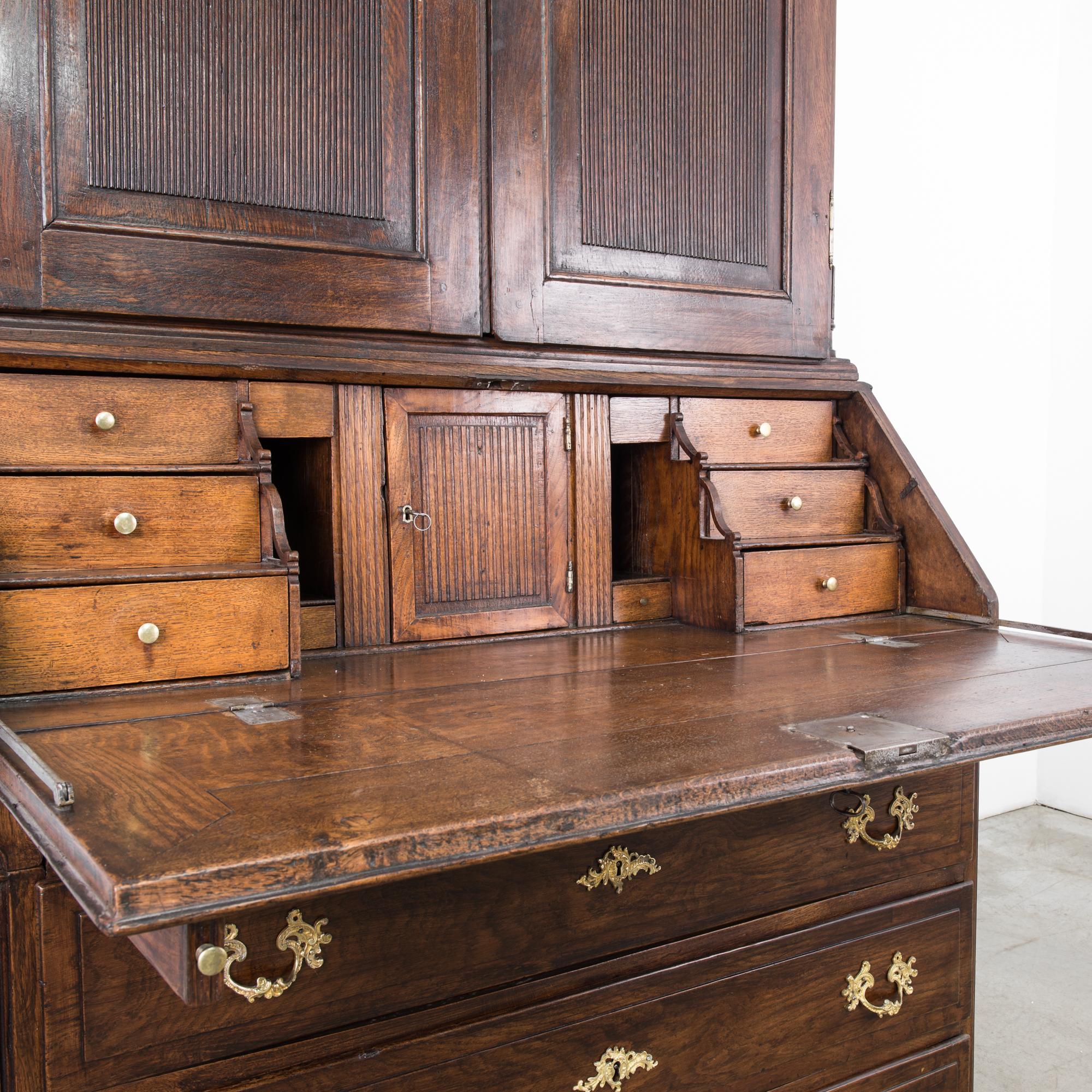 1820s Swedish Wooden Secretary Desk 5