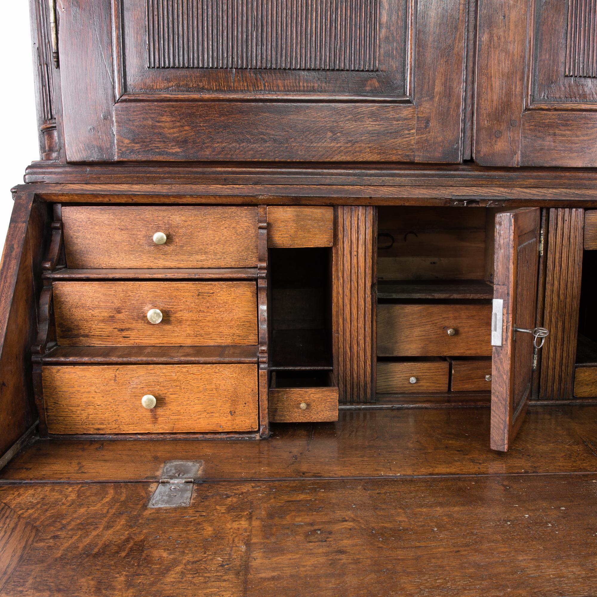 1820s Swedish Wooden Secretary Desk 7