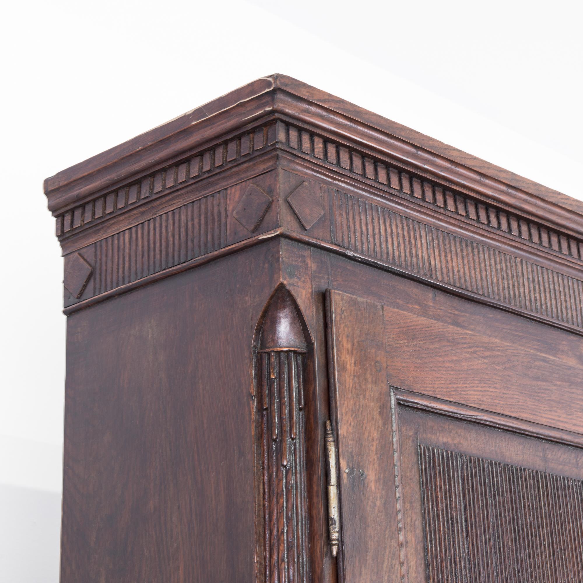 1820s Swedish Wooden Secretary Desk 1