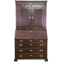 Antique 1820s Swedish Wooden Secretary Desk