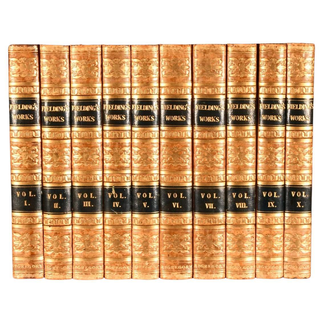 1821 The Works of Henry Fielding (Les œuvres de Henry Fielding)