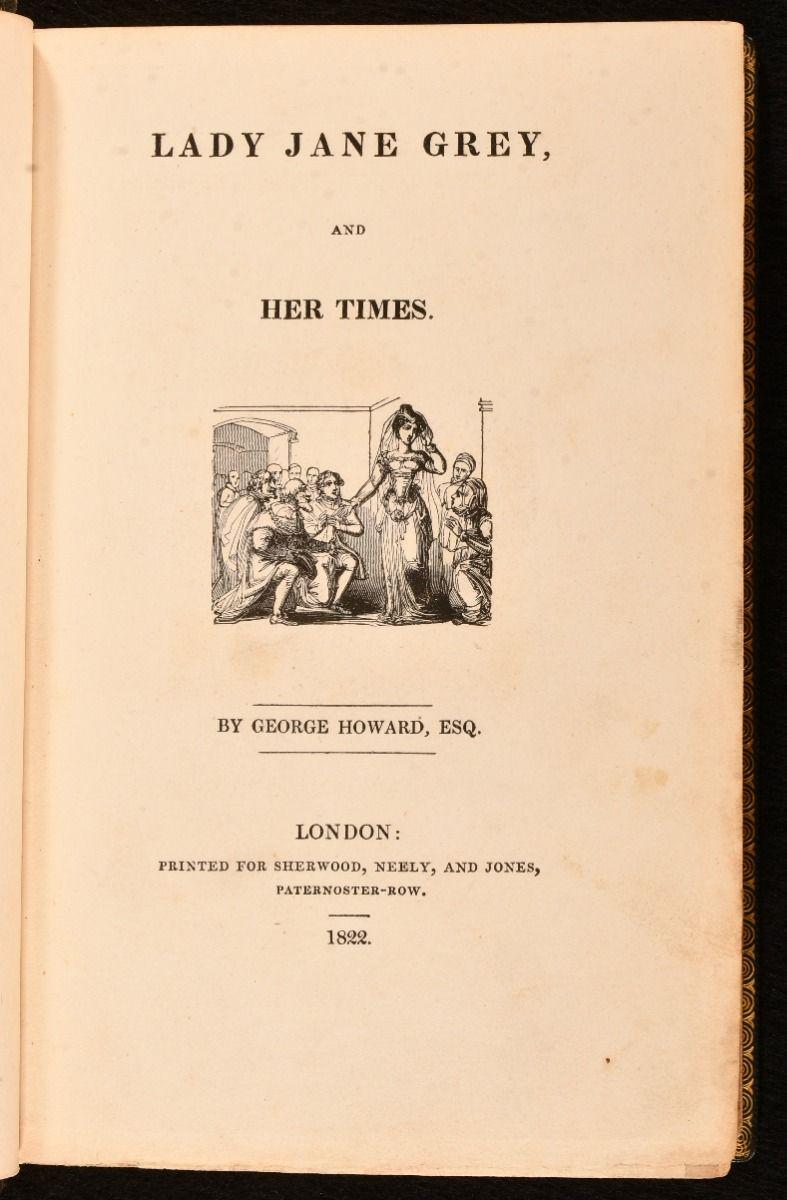 European 1822 Lady Jane Grey, and Her Times