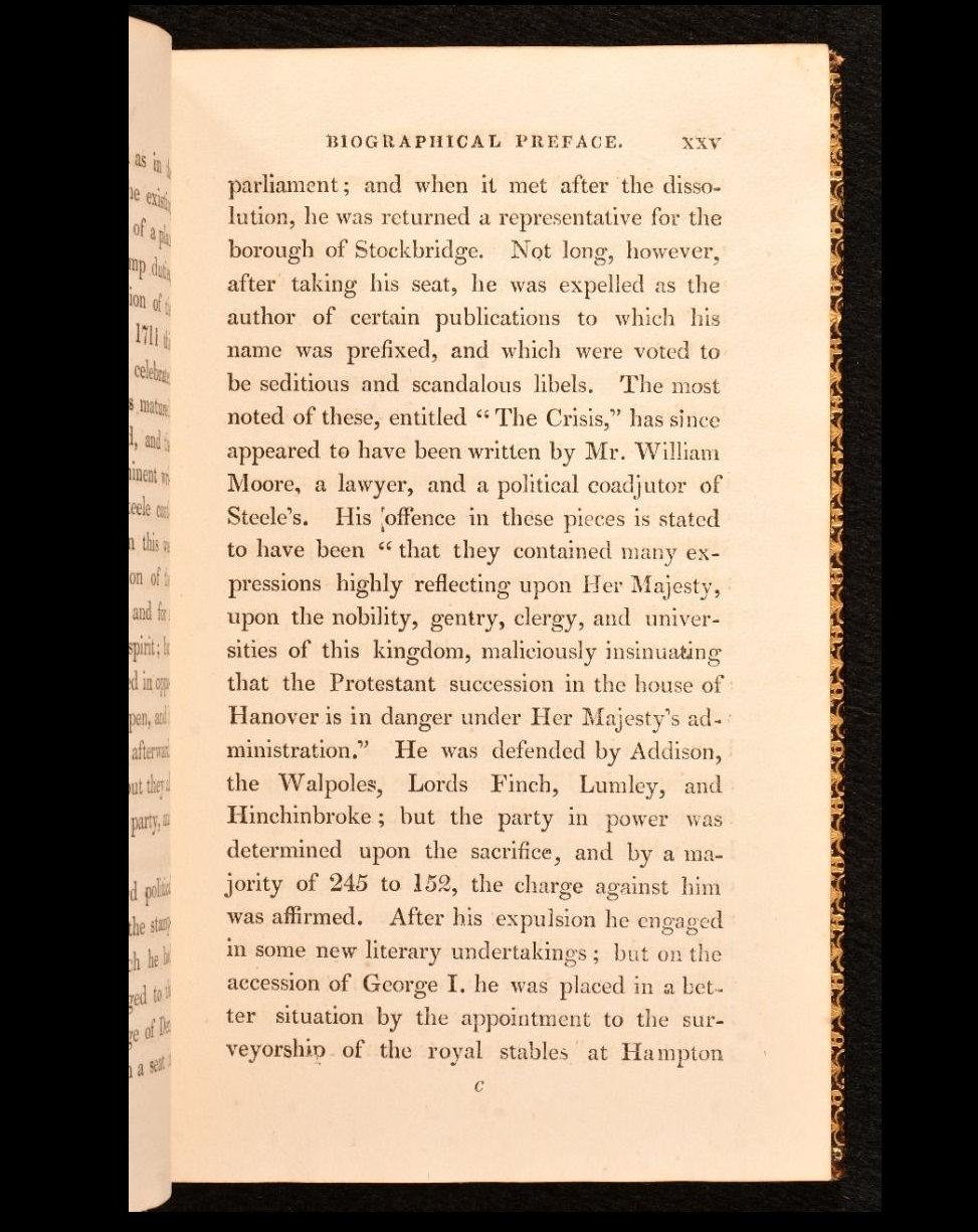1823 The British Essayists with Prefaces, Biographical, Historical, and Critical (Les essayistes britanniques avec préfaces, biographiques, historiques et critiques). Bon état - En vente à Bath, GB