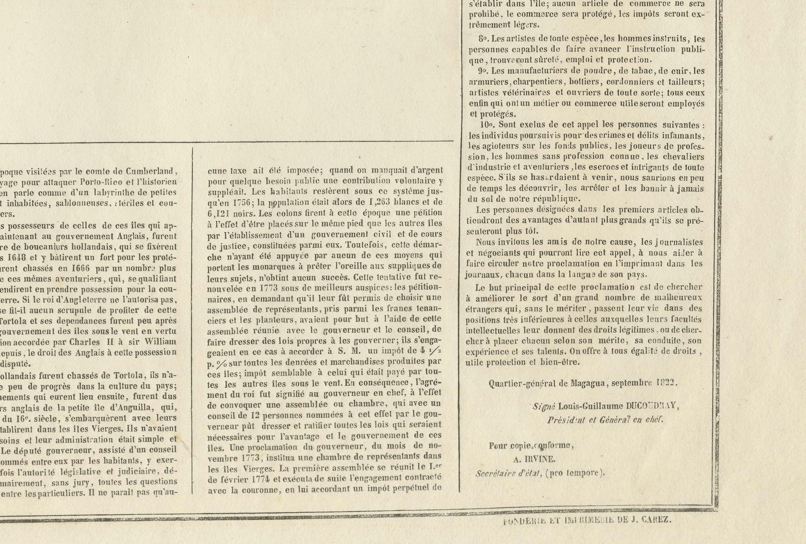 Diese Karte von Puerto Rico und den Jungferninseln, die 1825 von Jean Alexandre Buchon veröffentlicht wurde, bietet einen einzigartigen Blick auf die Karibik zur Zeit der europäischen Kolonialherrschaft. 

Buchons Arbeit war Teil der französischen