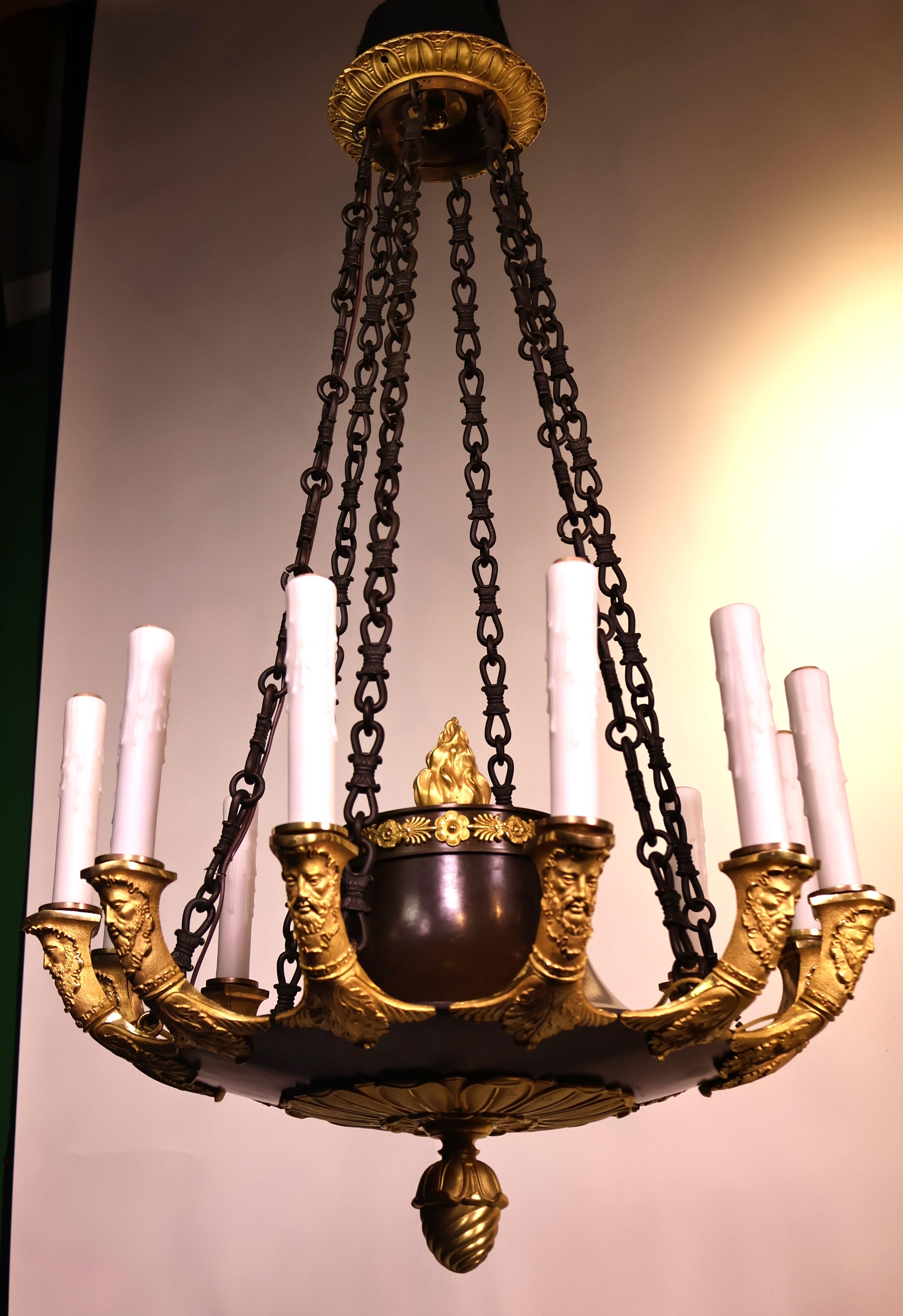 1825Charles X Chandelier For Sale 9