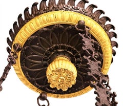 1825Lámpara de Charles X