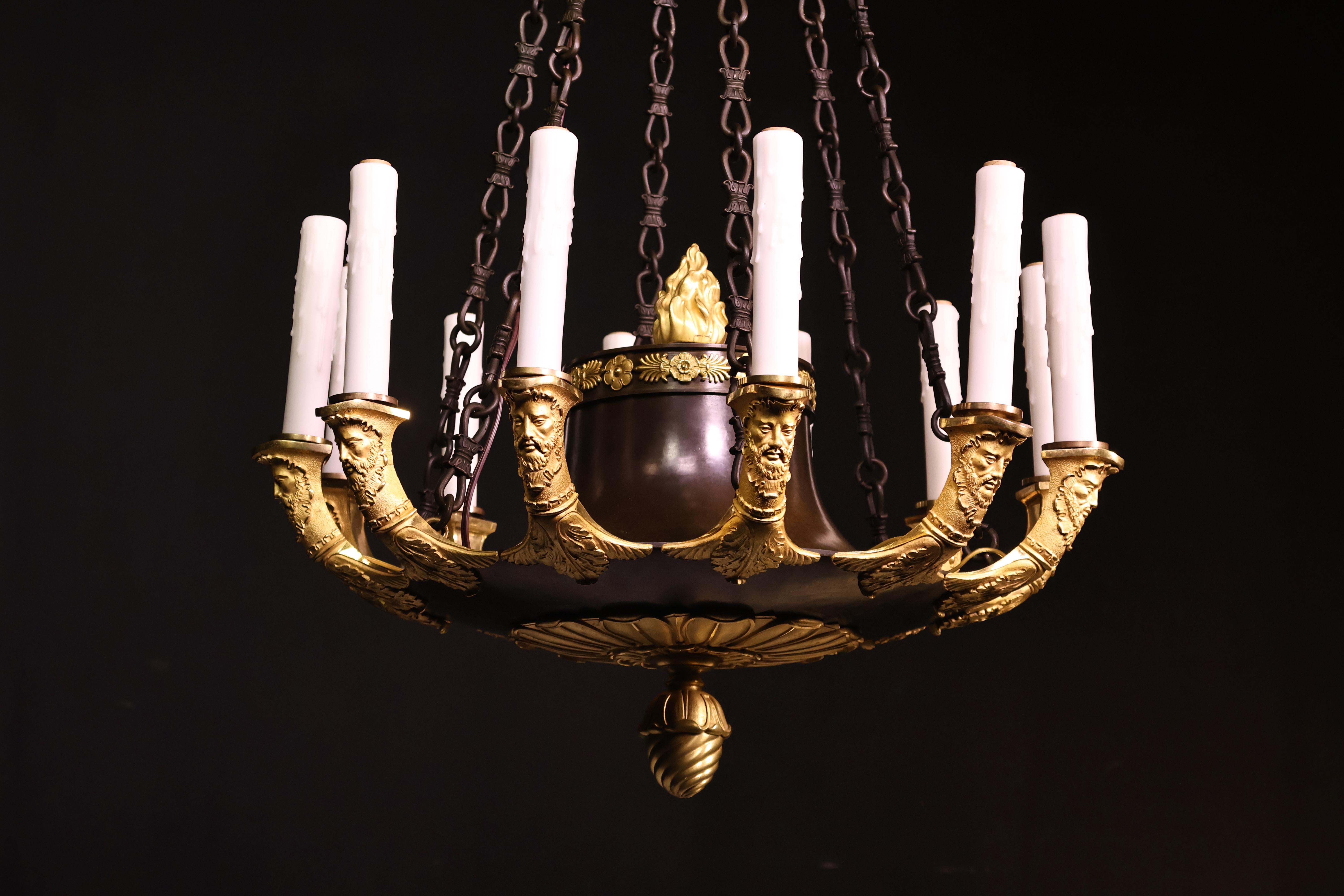 French 1825Charles X Chandelier For Sale