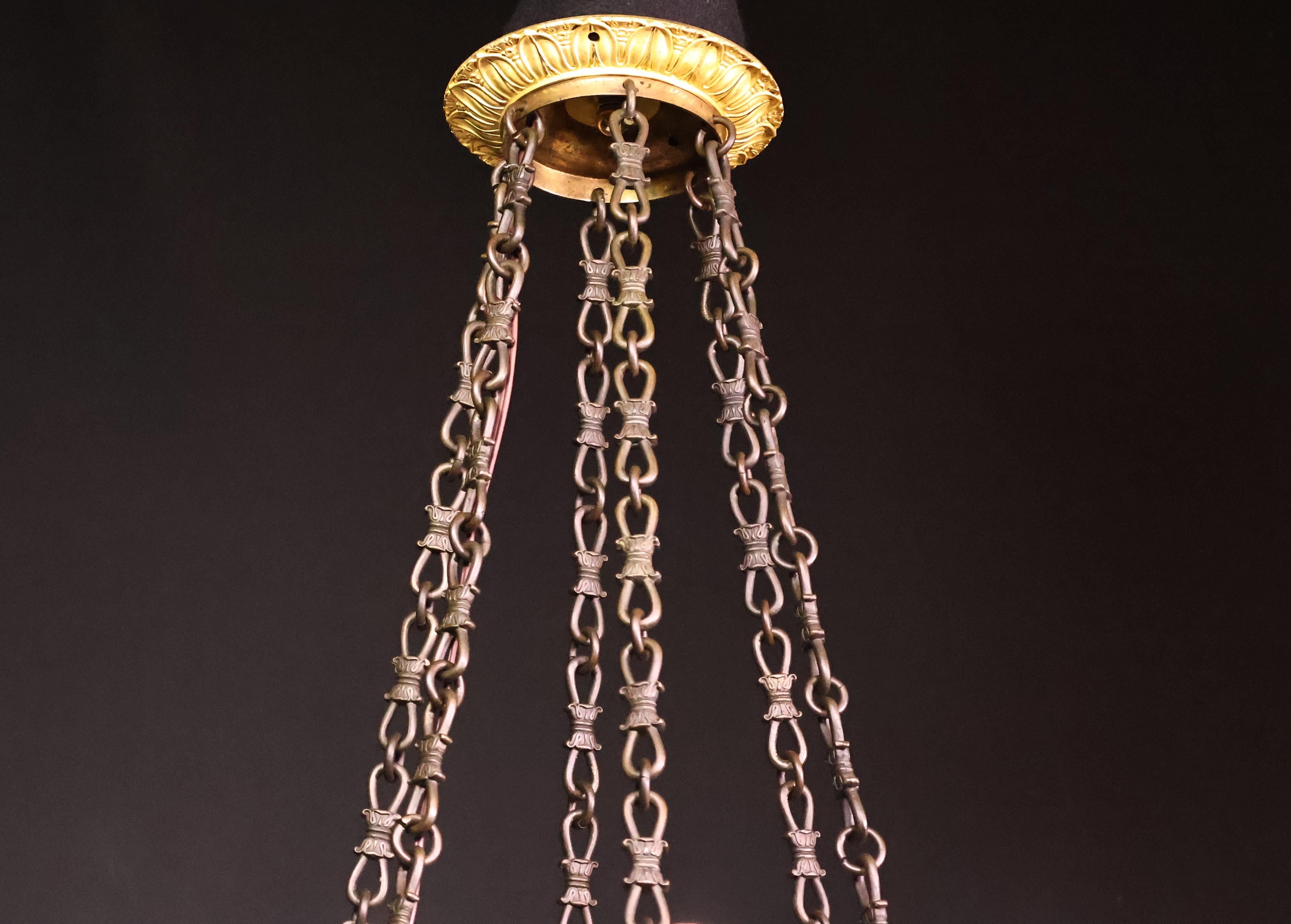 1825Lampadario Carlo X In condizioni buone in vendita a Atlanta, GA