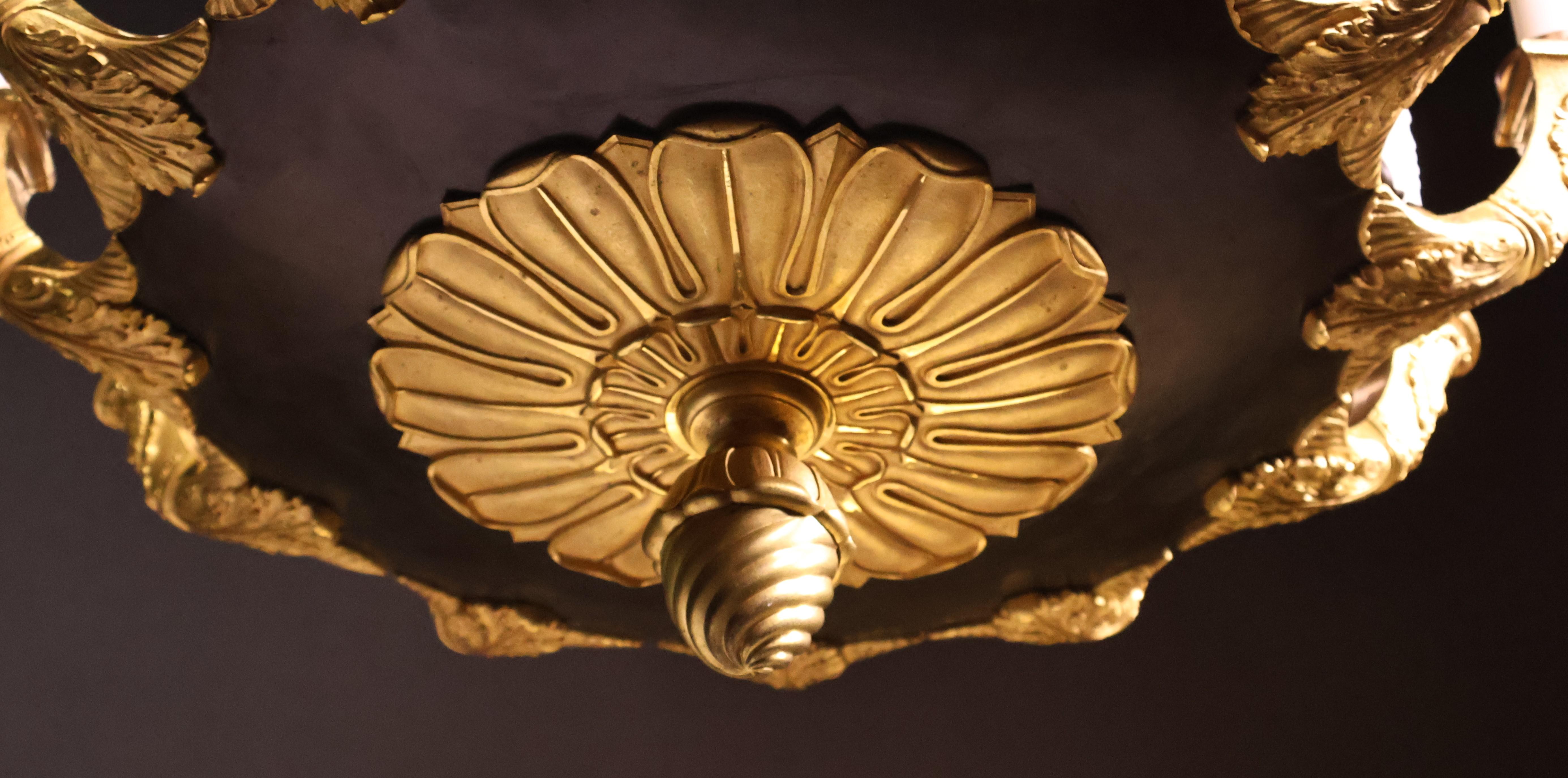 1825Lampadario Carlo X in vendita 1