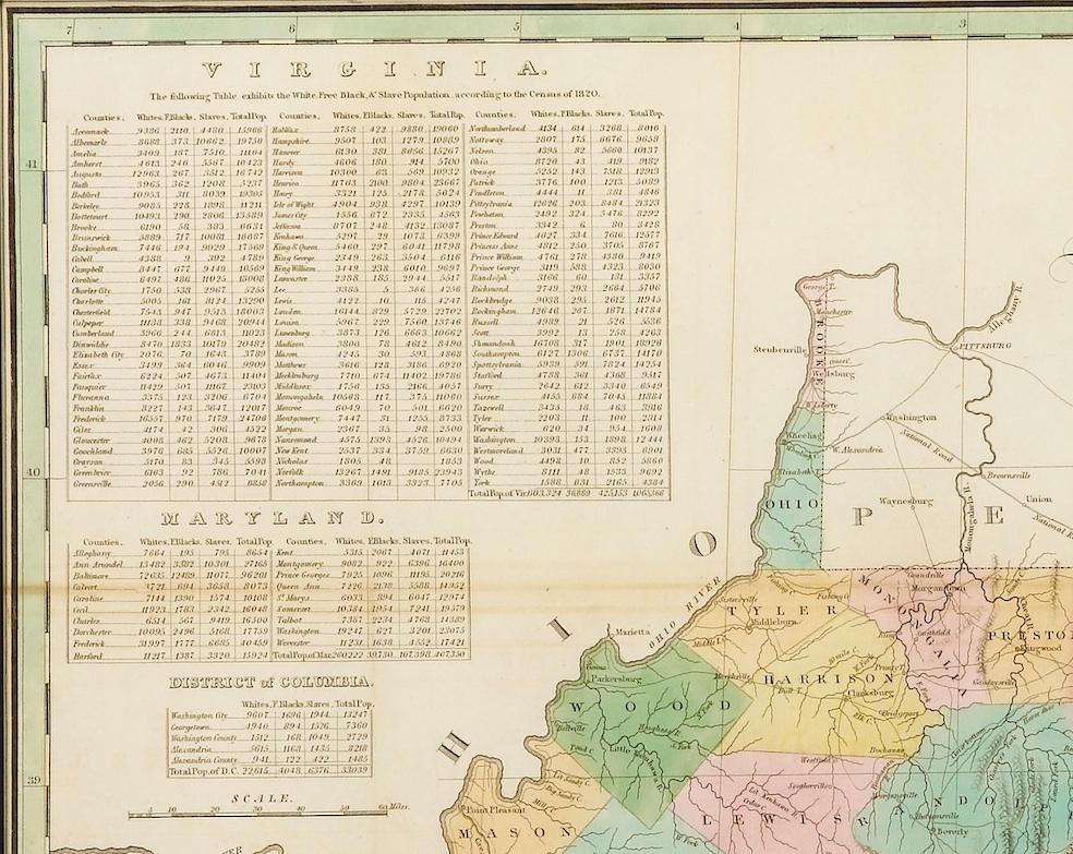 map of maryland and delaware