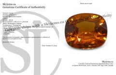 1.82ct Rectangular Cushion Fanta Orange Mandarin Spessartite/Spessartine Garnet
