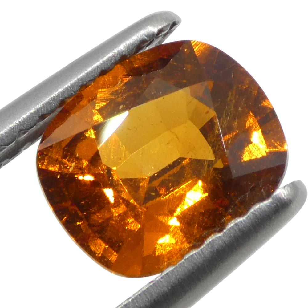 1,82 ct Granato rettangolare Fanta Orange Mandarino Spessartite/Spessartine In condizioni Nuovo in vendita a Toronto, Ontario