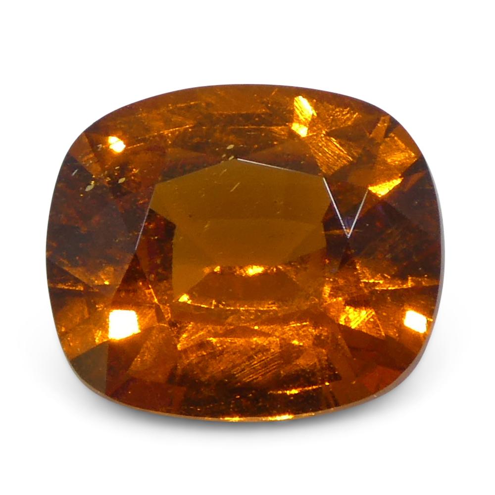 1,82 ct Granato rettangolare Fanta Orange Mandarino Spessartite/Spessartine in vendita 1