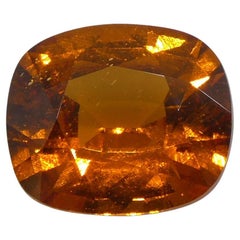 1,82 Karat rechteckiges Kissen Fanta Orange Mandarin Spessartit/Spessartine Granat