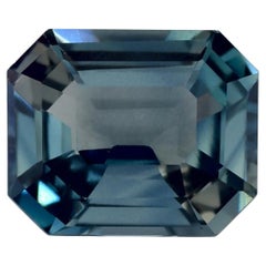 1.83 Ct Blue Sapphire Octagon Cut Loose Gemstone