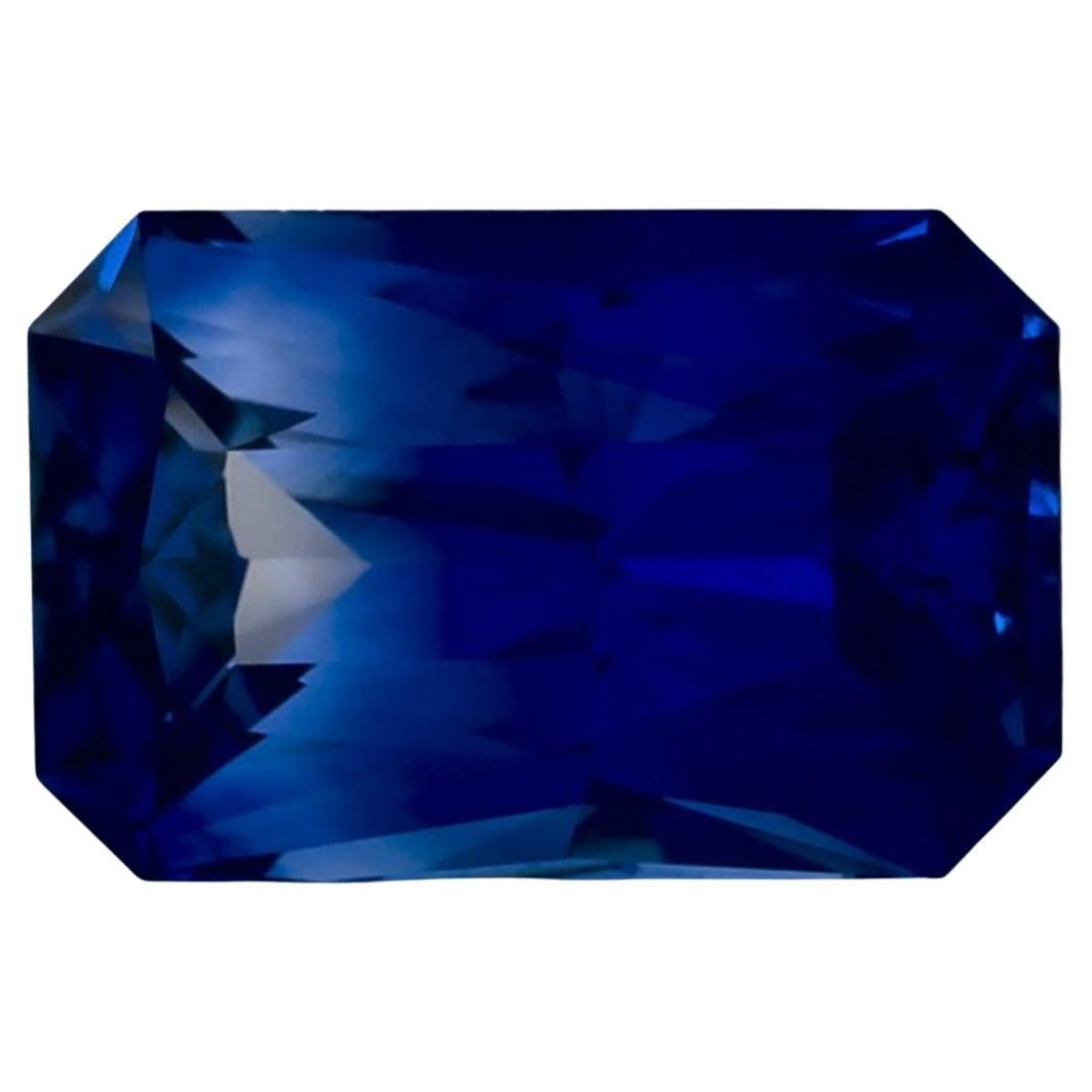 1.83 carati di zaffiro blu ottagonale sfuso in vendita