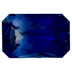 1.83 Ct Blue Sapphire Octagon Loose Gemstone