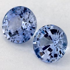1.83 ct Zafiro Azul Redondo Gema Suelta