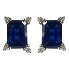 1.83 Ct Sapphire EC Studs
