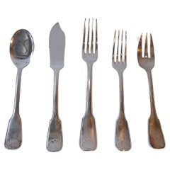 183 Pieces Of French Chambly   Flatware From Hotel Plaza Athenee New York