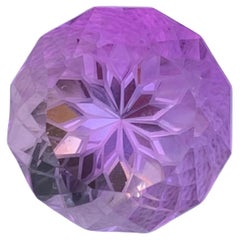18.30 Carat Natural Loose Amethyst Round Shape Gemstone