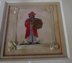 1830 Watercolor and Gouache Painted Vignettes of Eastern Entertainers