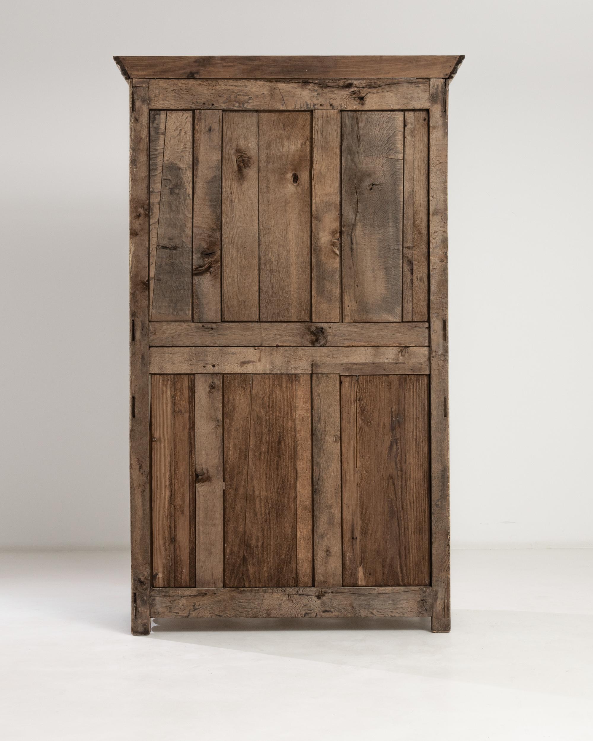 1830s French Bleached Oak Cabinet 3