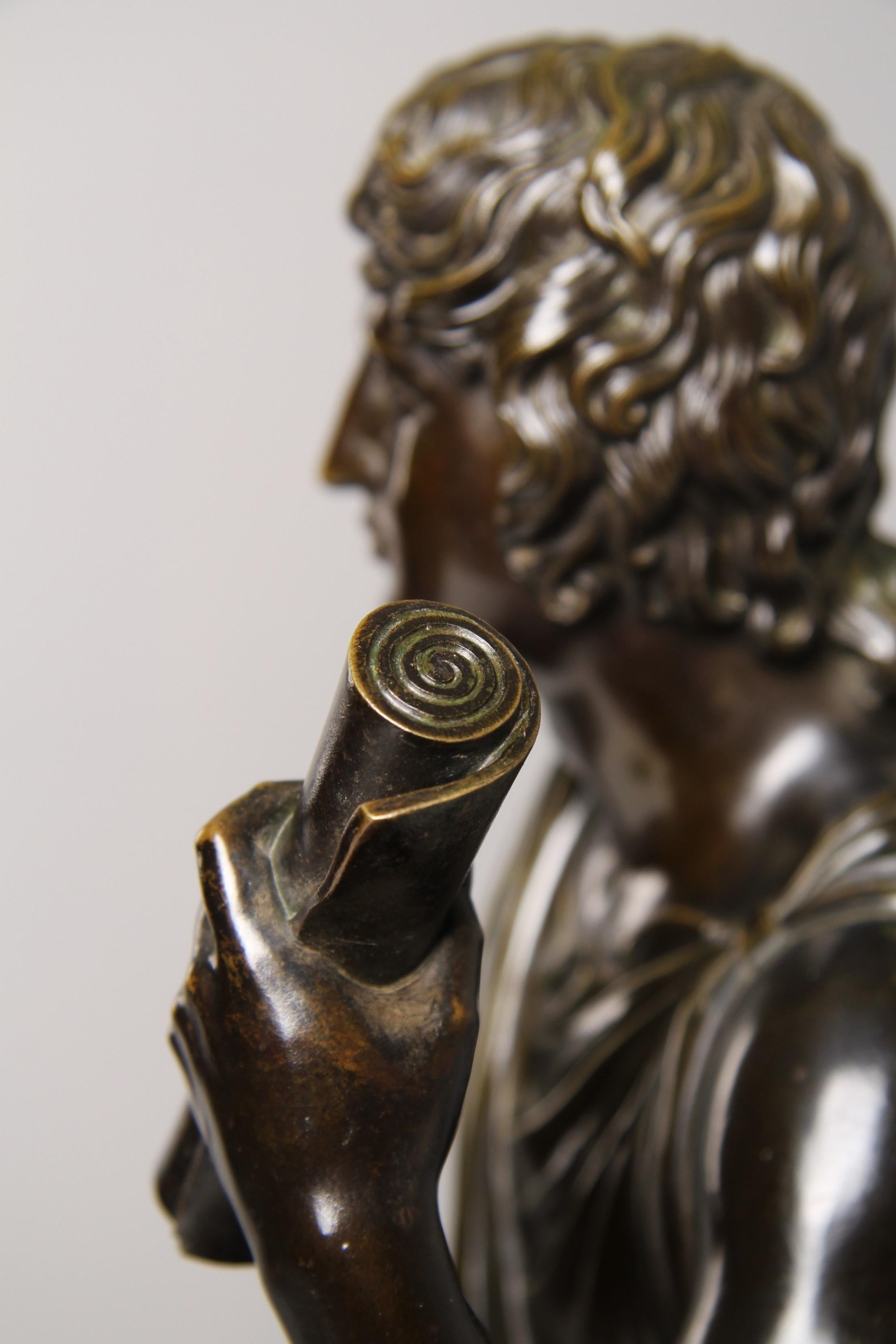 Orologio da tavolo francese del 1830, firmato LESIEUR, Paris, Pendule 