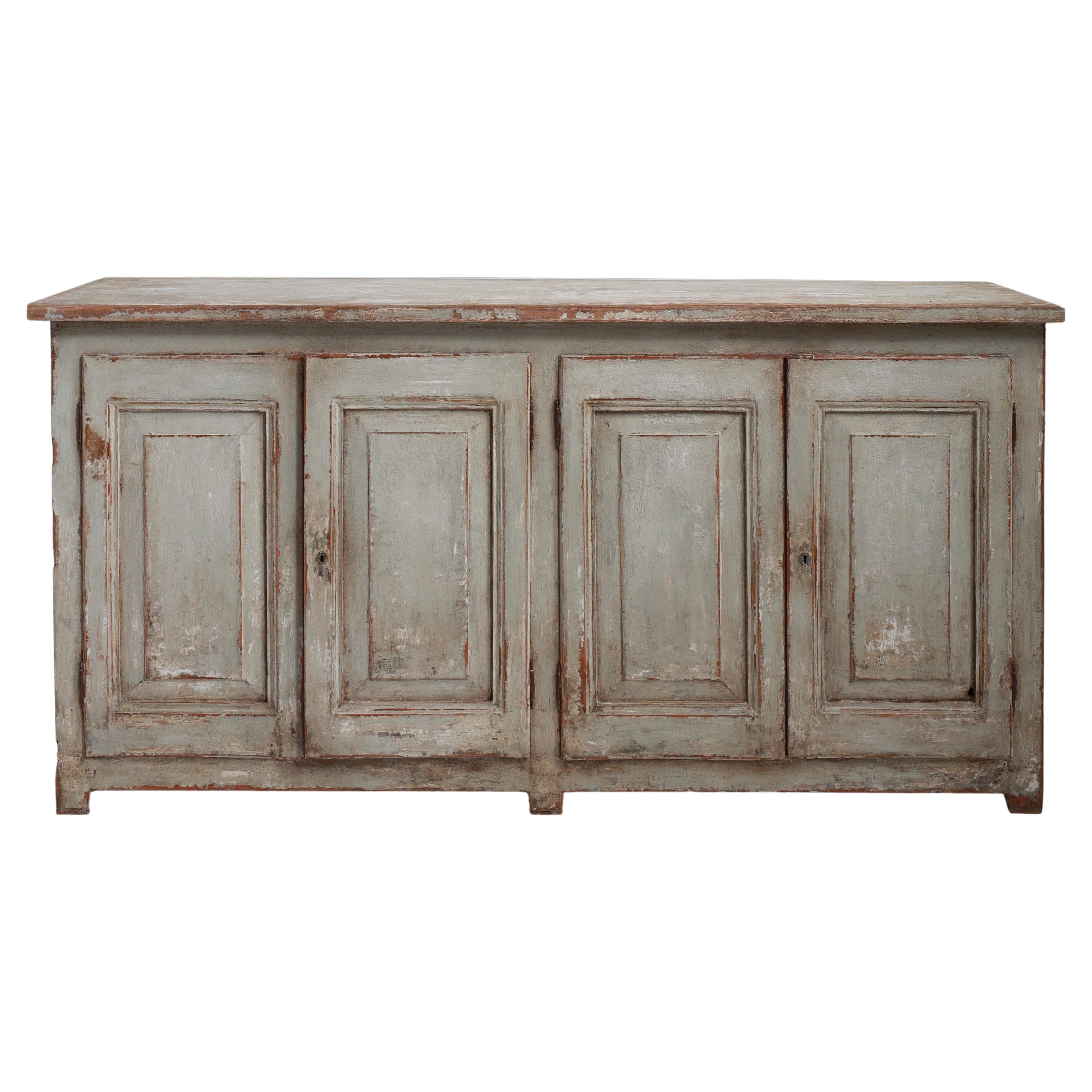 Buffet dipinto del 1830