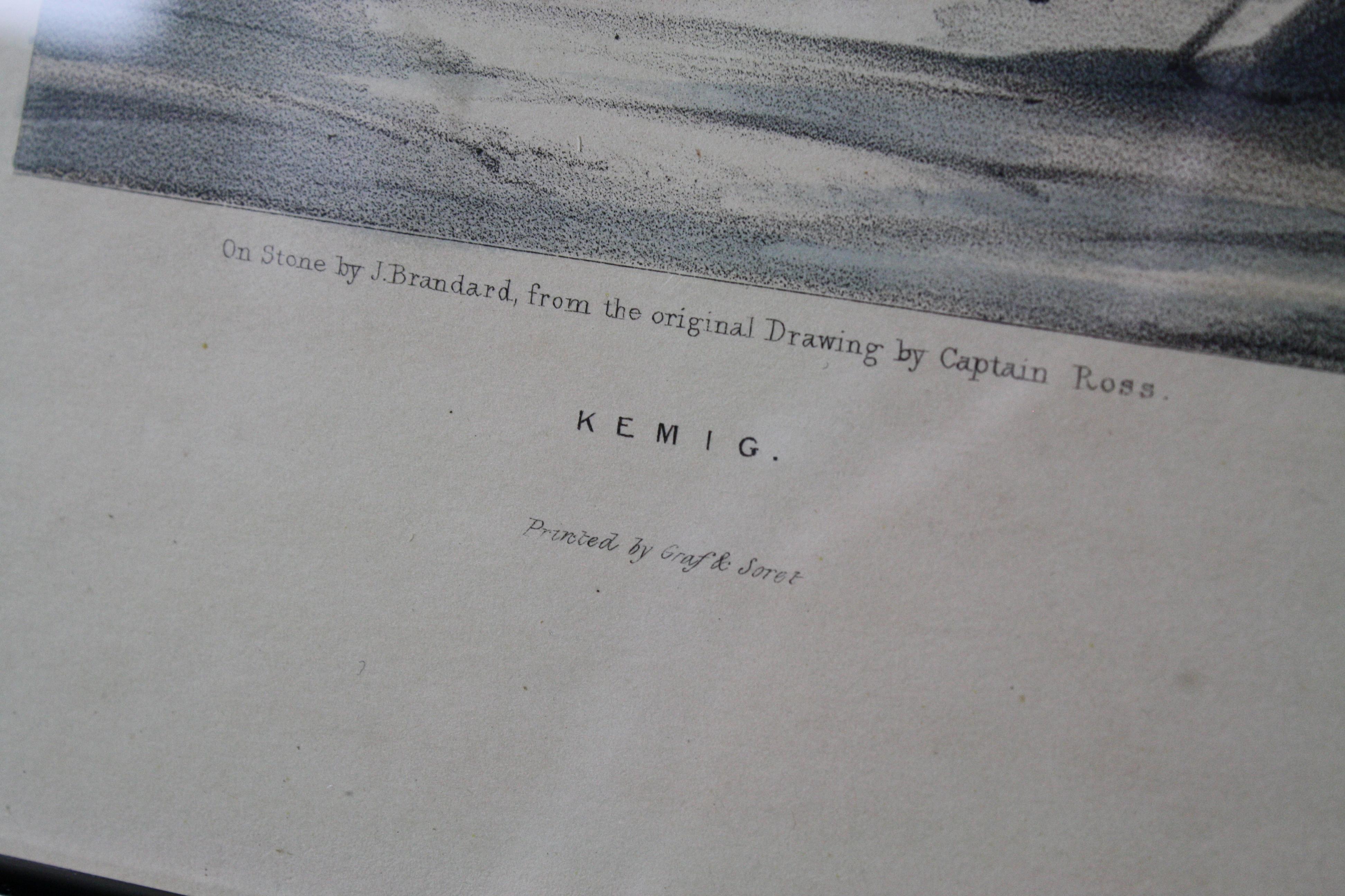 1833 a Collection of Eight Lithographs 