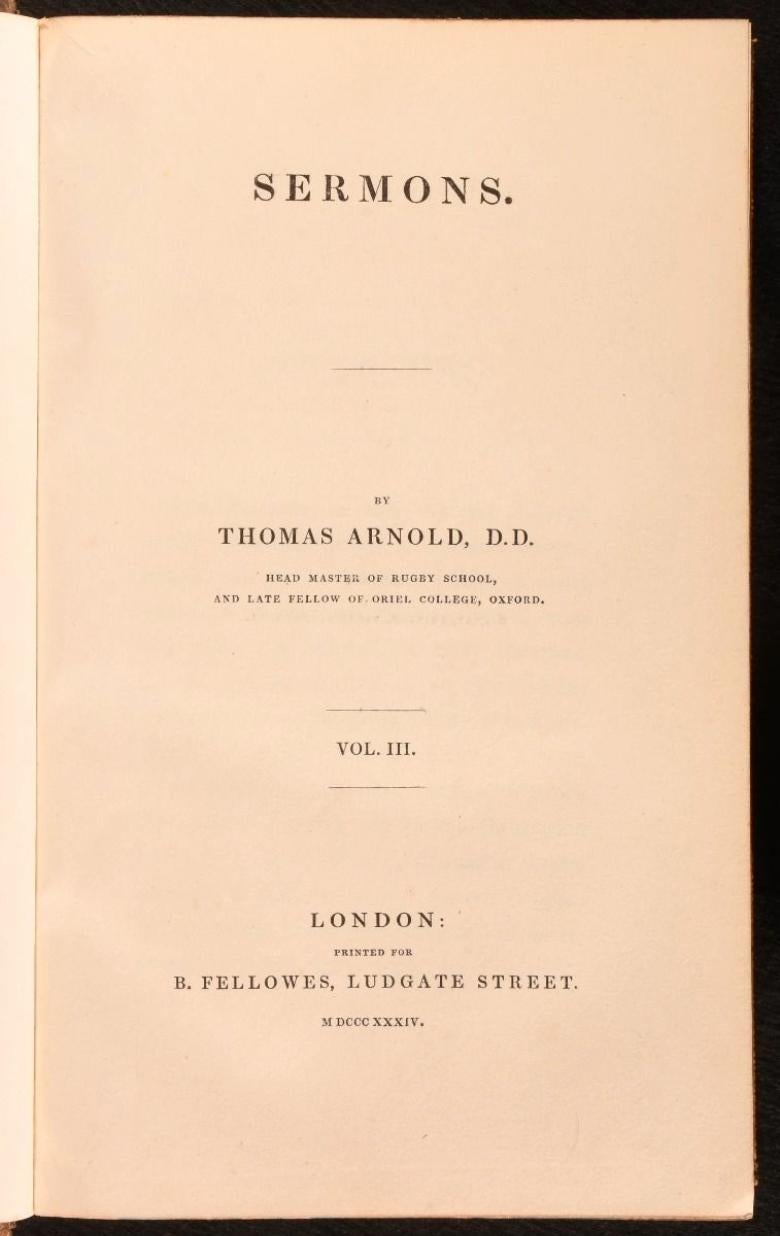 1834-1850 The Works of Thomas Arnold im Angebot 1