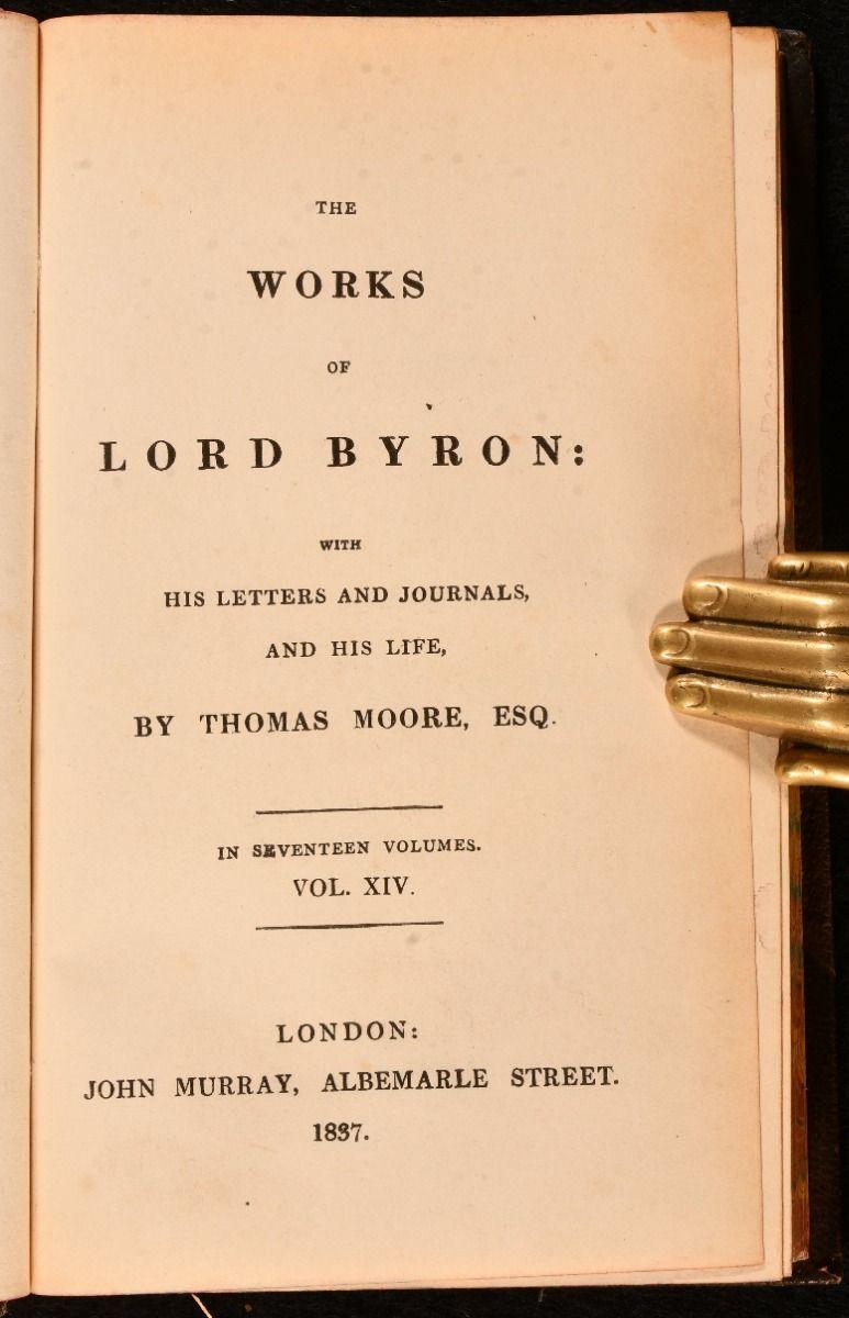 1835-1837 The Works of Lord Byron: With His Letters and Journals, and His Life 3