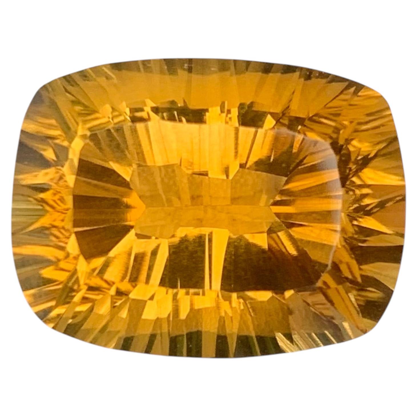 18.35 Carat Natural Loose Citrine Gemstone From Brazil For Sale
