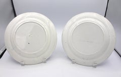 1836-1849 Pair of Staffordshire Plates by Pountney & Goldney