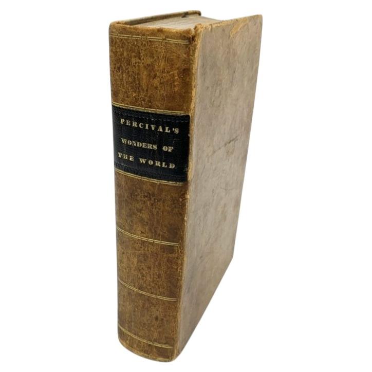 1836 Edition Of The Wonders Of The World, Illustrated Leather Bound