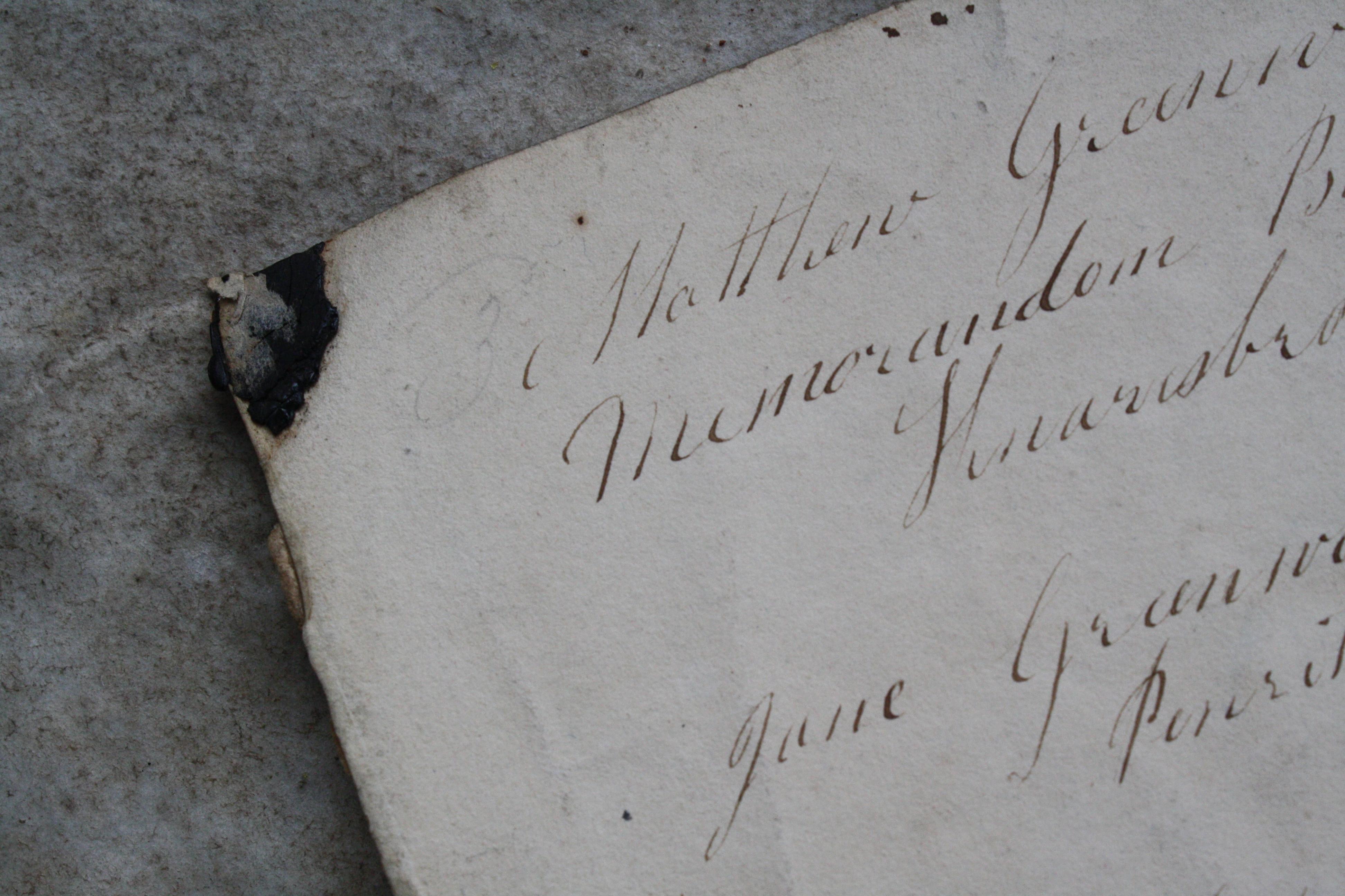 William IV 1836 Hand Written Memorandum of Epitaphs, Recipes, Potions & Comical Stories