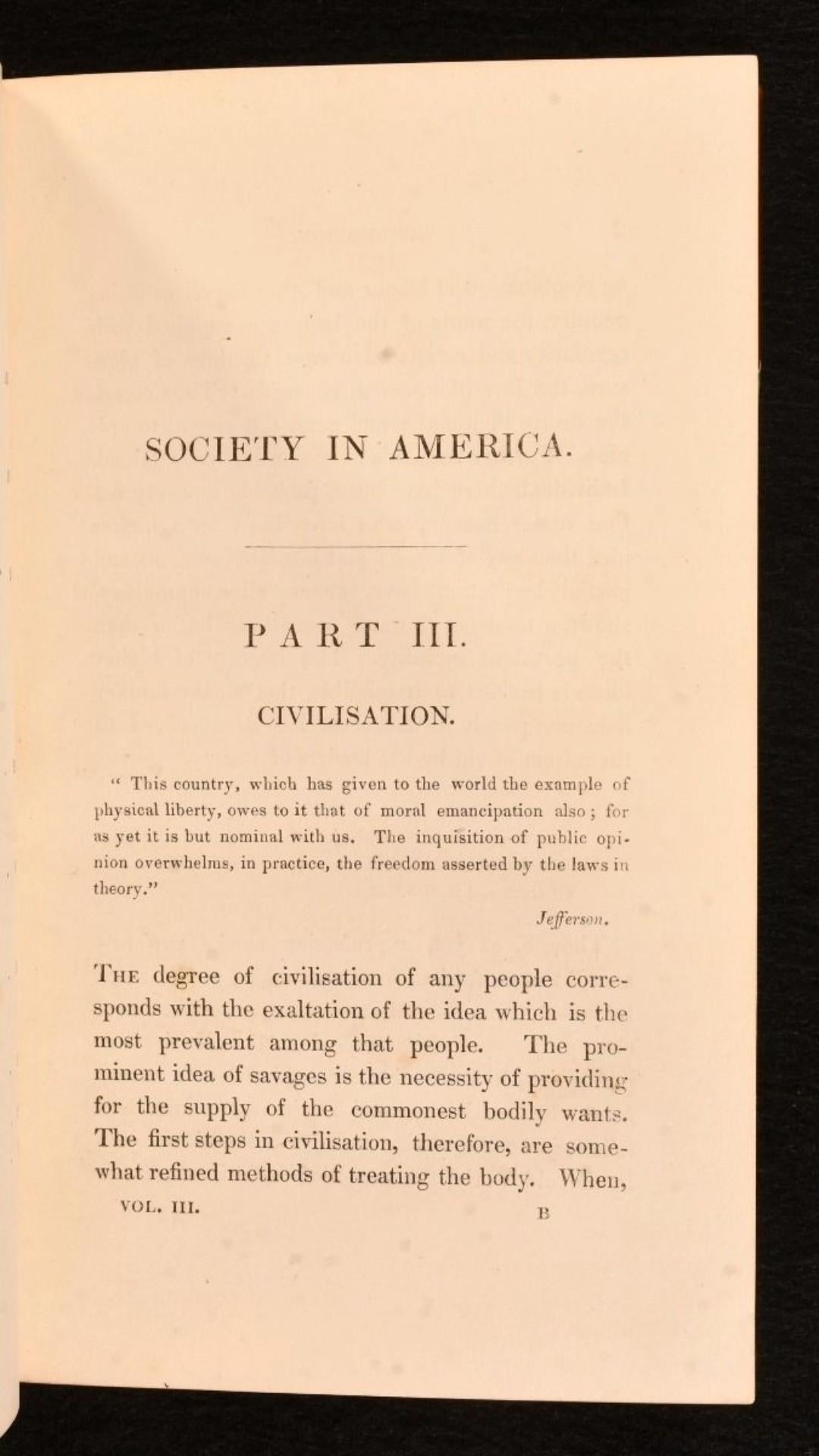 Mid-19th Century 1837 Society in America For Sale