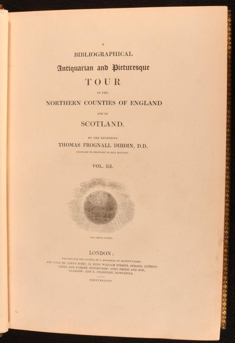 1838 A Bibliographical, Antiquarian, and Picturesque Tour in the Northern Bon état - En vente à Bath, GB