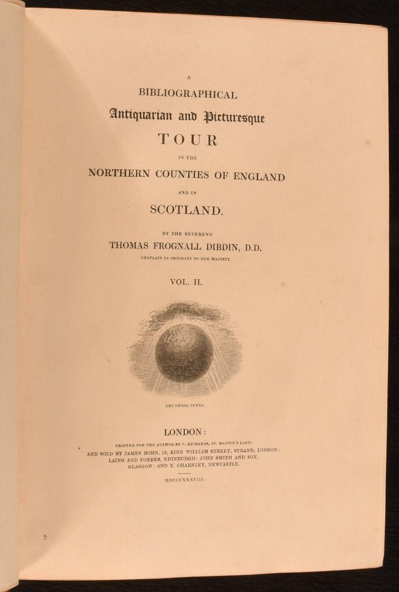 1838 A Bibliographical, Antiquarian, and Picturesque Tour in the Northern en vente 3