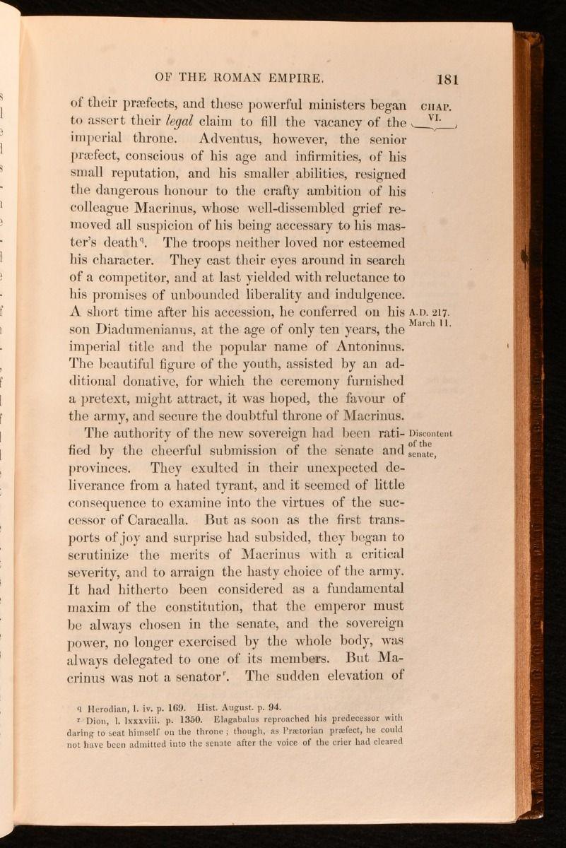 1838 The History of the Decline and Fall of the Roman Empire 3