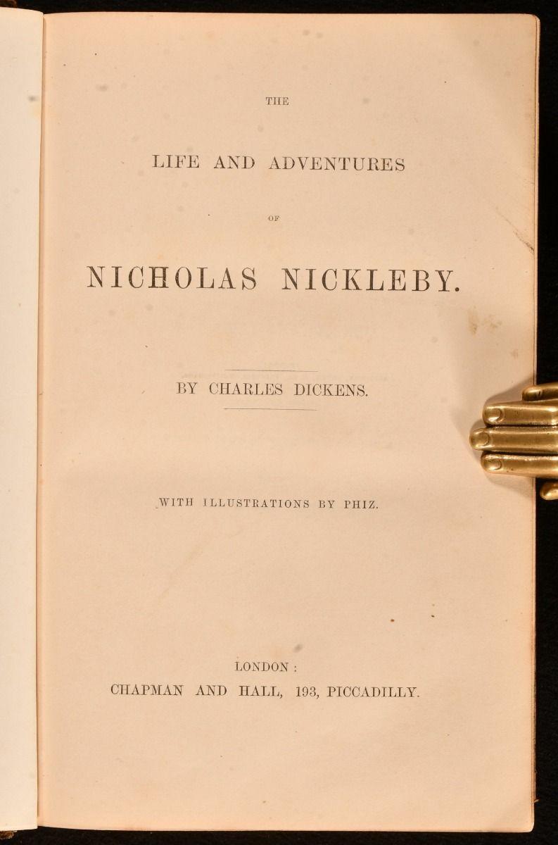 Britannique Œuvres de Charles Dickens 1839-1877  en vente