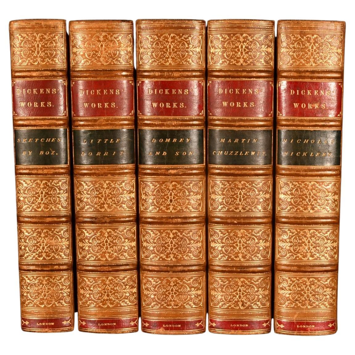 1839-1877 The Works of Charles Dickens  For Sale