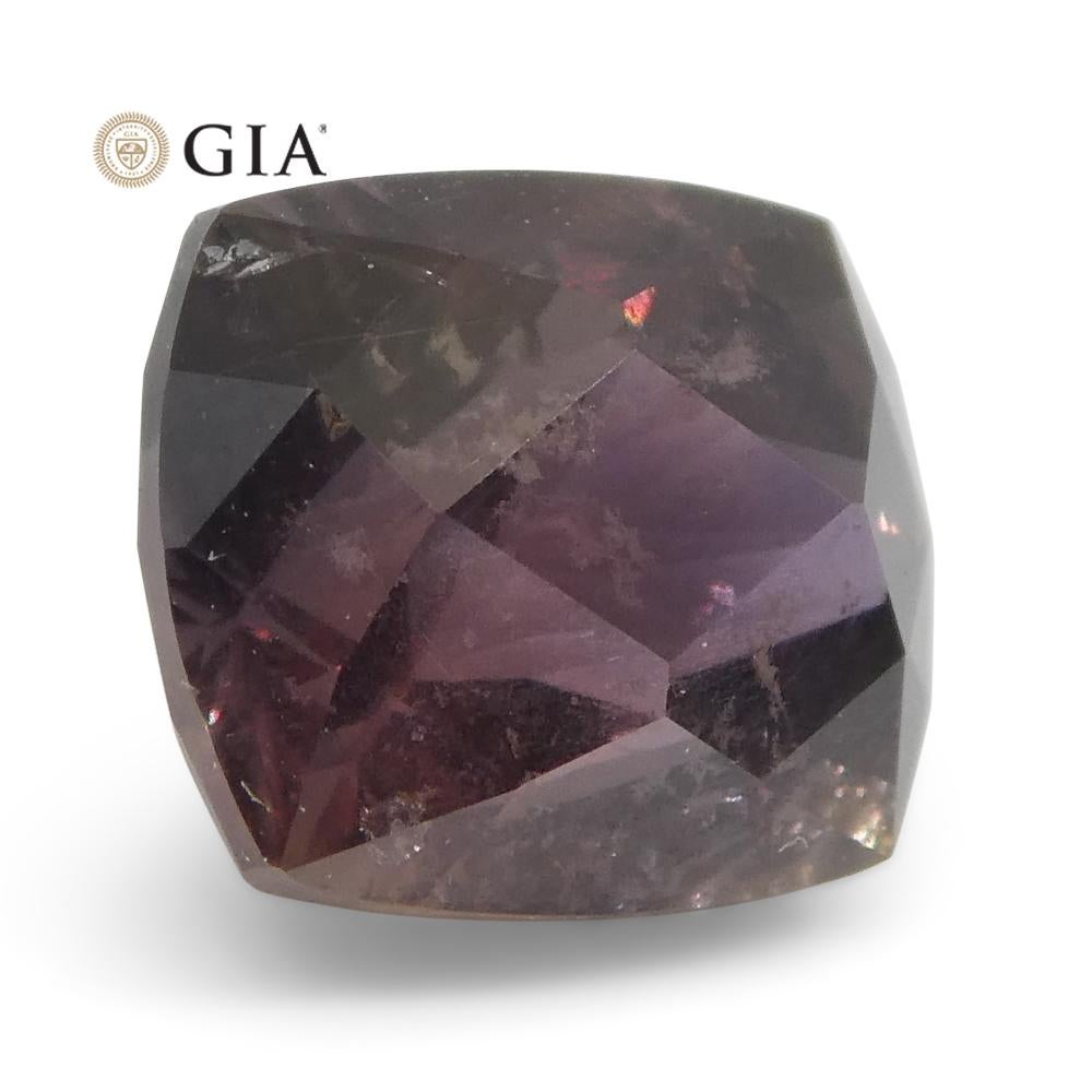 1.83ct Cushion Purplish Pink Sapphire GIA Certified East Africa Unheated For Sale 6