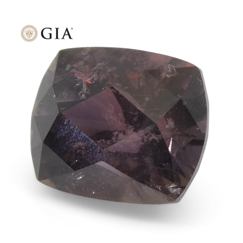 1.83ct Cushion Purplish Pink Sapphire GIA Certified East Africa Unheated For Sale 9
