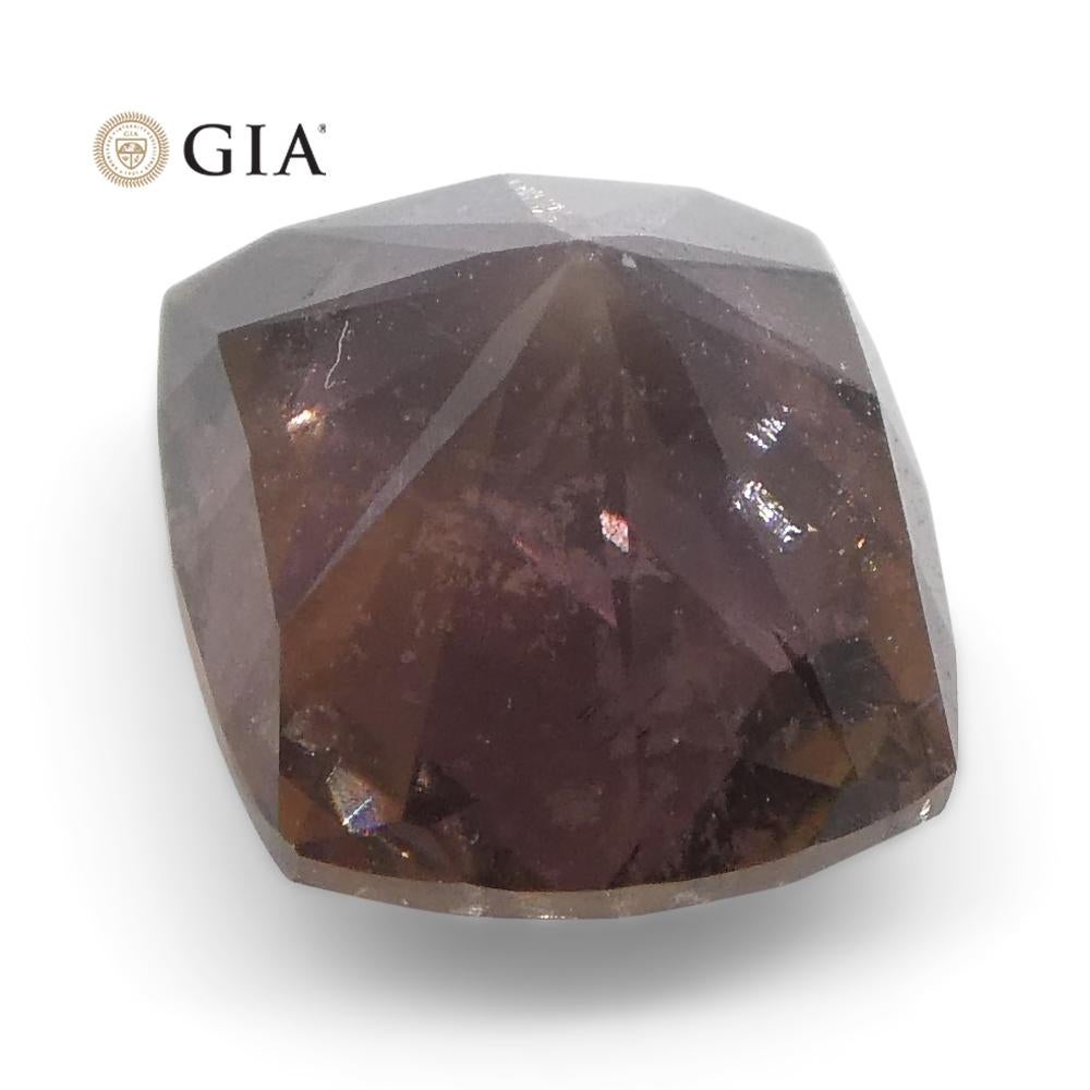 1.83 Carat Cushion Purplish Pink Sapphire GIA Certified East Africa Unheated For Sale 2