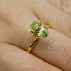 1.83ct Oval Green Merelani Mint Tsavorite Garnet from Tanzania